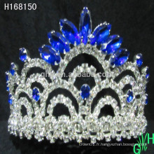 Nouveaux dessins colorés en strass Royal Crown Tiaras